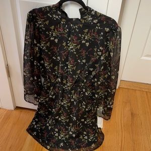 bb dakota floral mini dress